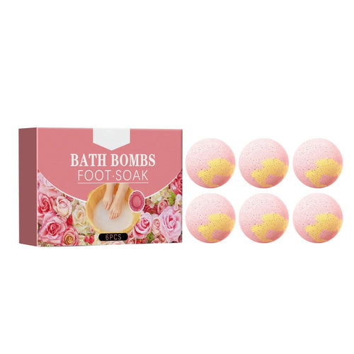 SoakLuxe Foot Spa Bombs  6 Pack